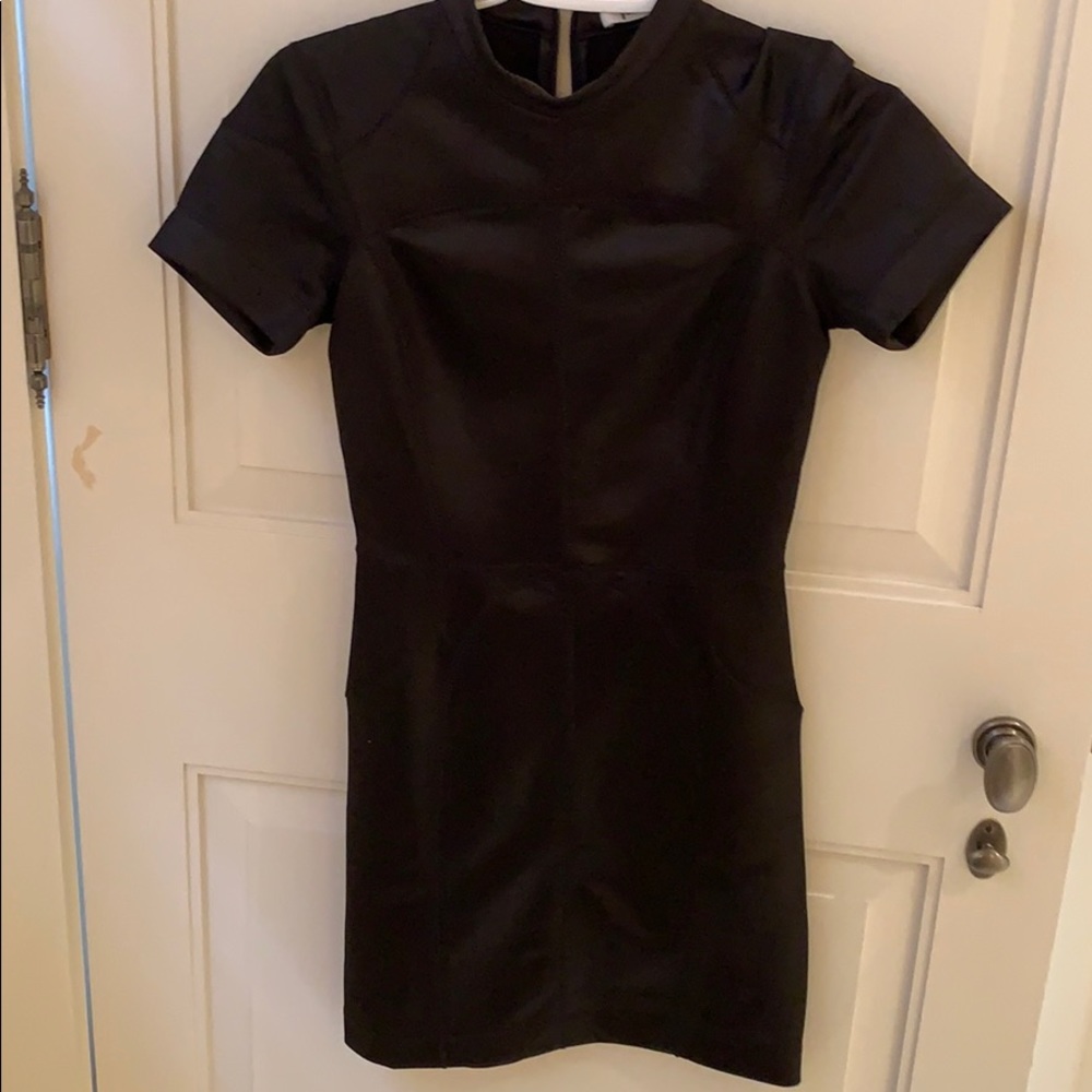 Mini black dress